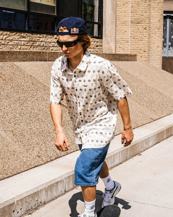 Volcom Trusted SS Shirt - Blue Wash