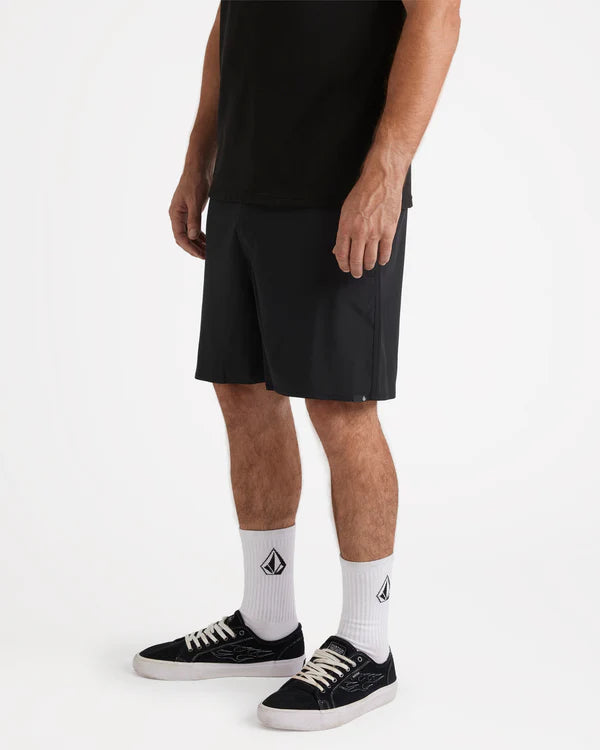 Volcom Sparklestone Elastic Waist Short - Antique Black