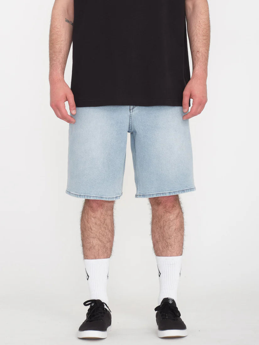 Volcom Billow Denim Shorts - Desert Dirt Indigo - Star Surf + Skate