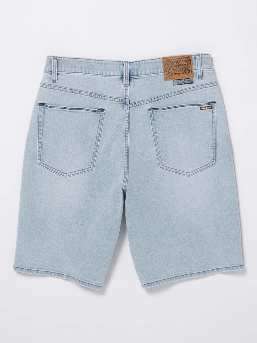 Volcom Billow Denim Shorts - Desert Dirt Indigo - Star Surf + Skate