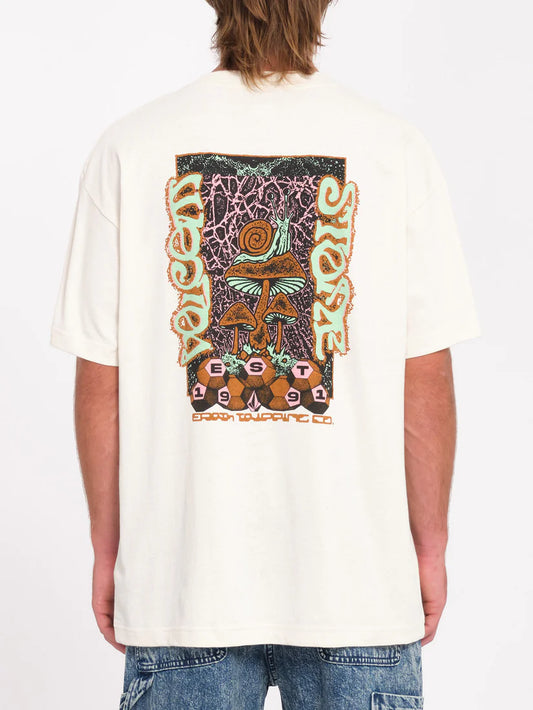 Volcom Mindoor Loose SS Tee - Dirty White - Star Surf + Skate