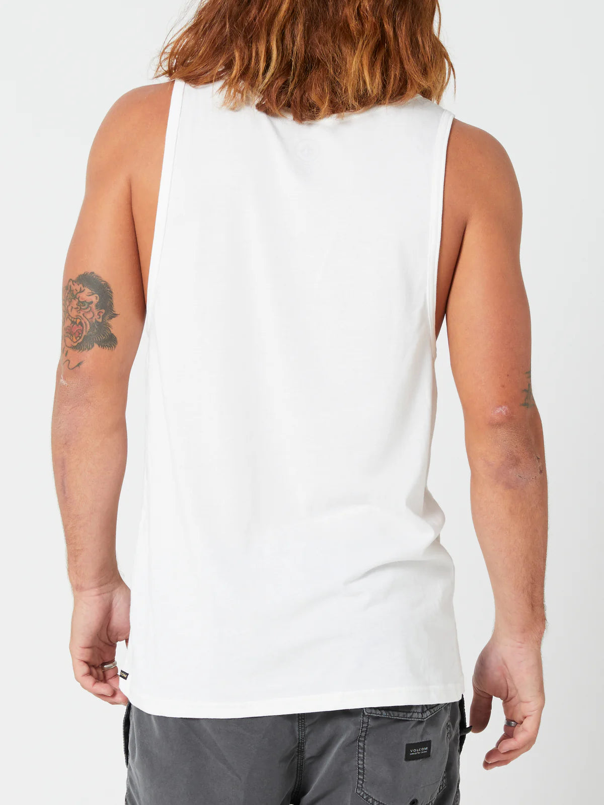 Volcom Solid Tank Tee - White - Star Surf + Skate