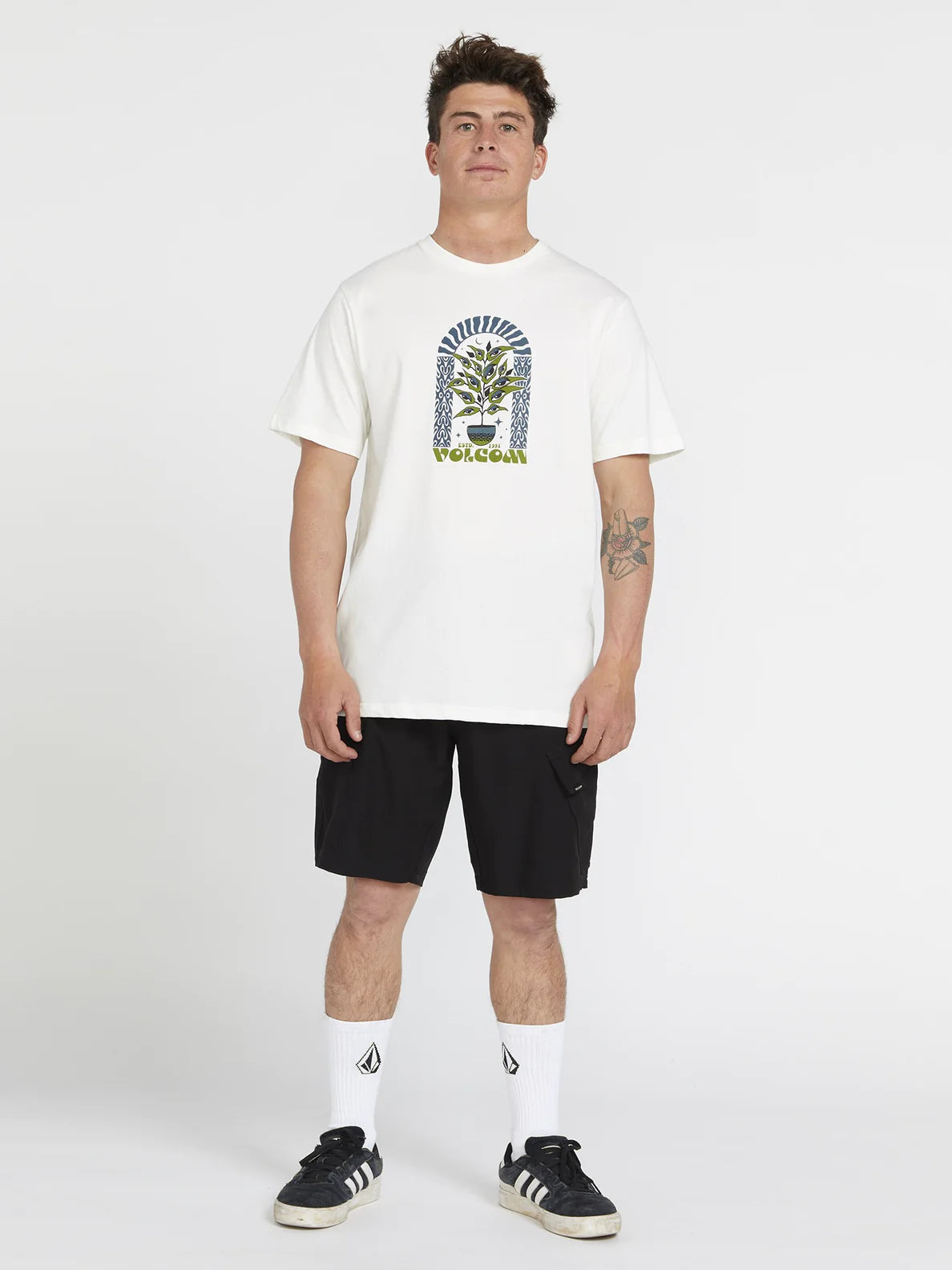 Volcom Delights FTY SS Tee - Off White - Star Surf + Skate