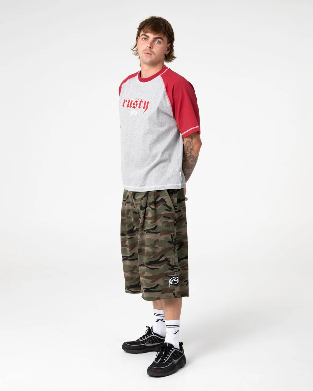 Rusty Decoy SS Tee - Grey Marle 2