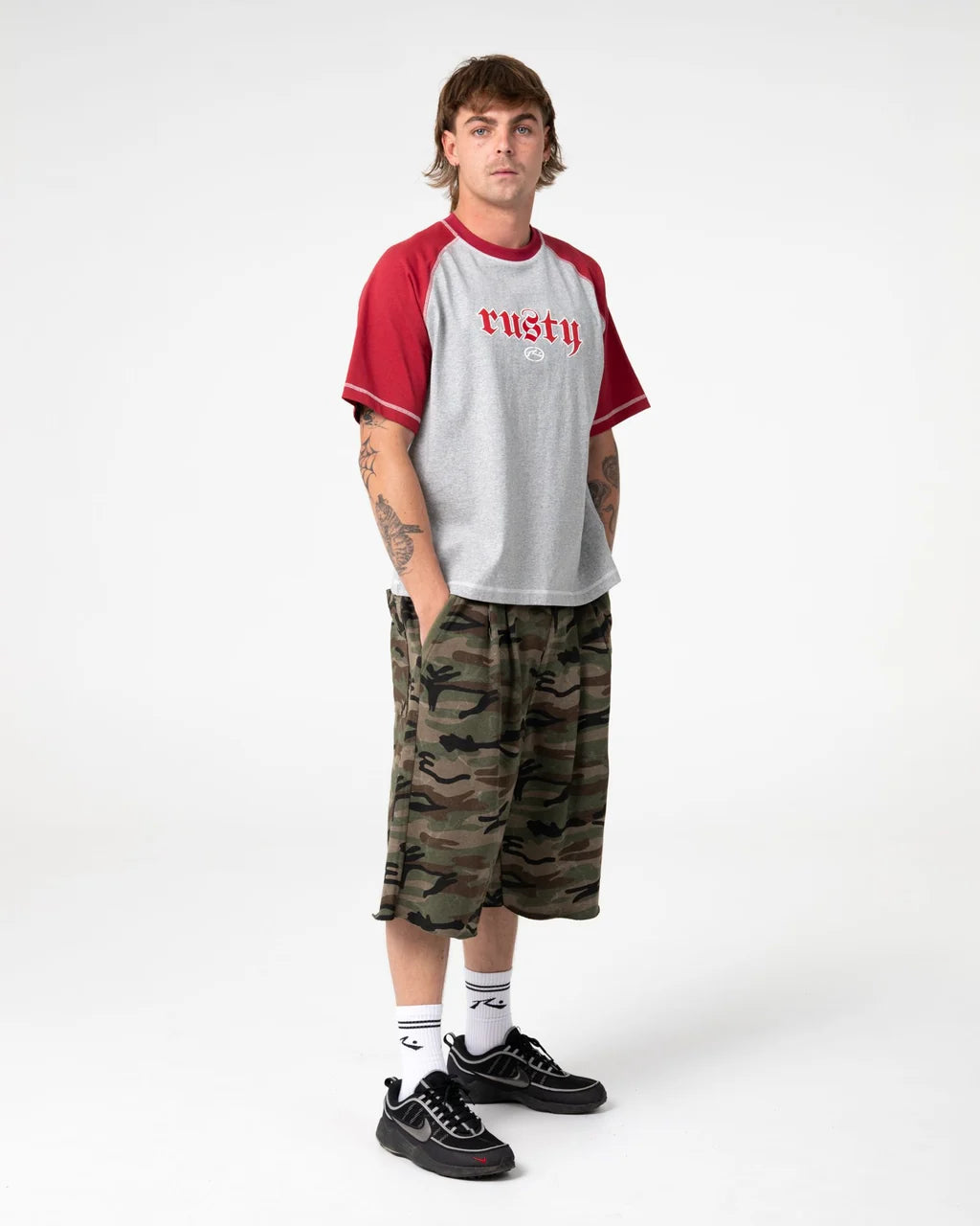 Rusty Decoy SS Tee - Grey Marle 2
