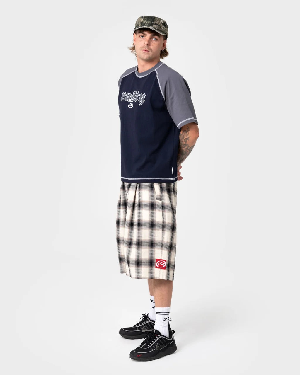 Rusty Decoy SS Tee - Navy Blue