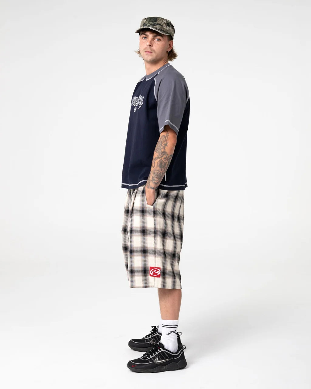 Rusty Decoy SS Tee - Navy Blue