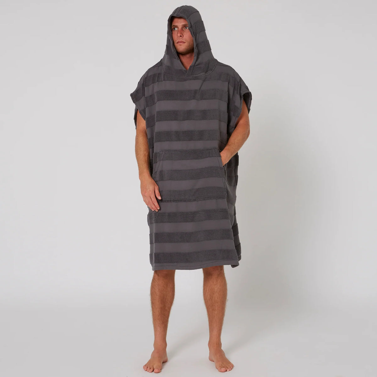 Ocean & Earth Mens Layz Hooded Poncho - Star Surf + Skate