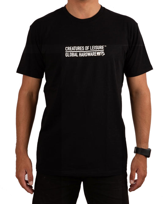 Creatures Global Hardware SS Tee - Black - Star Surf + Skate