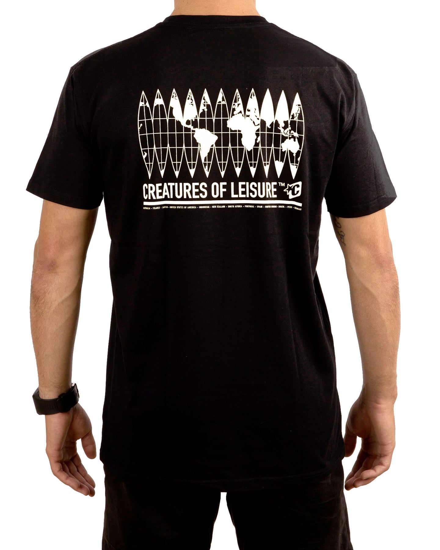 Creatures Global Hardware SS Tee - Black - Star Surf + Skate