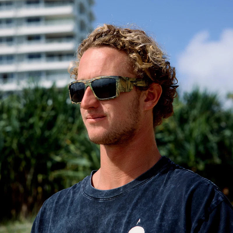 Carve Volley Safety Camo Frame - Grey Polarized Lens