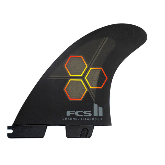 FCS II CI PC Quad/Tri Fin Set - Black - Star Surf + Skate
