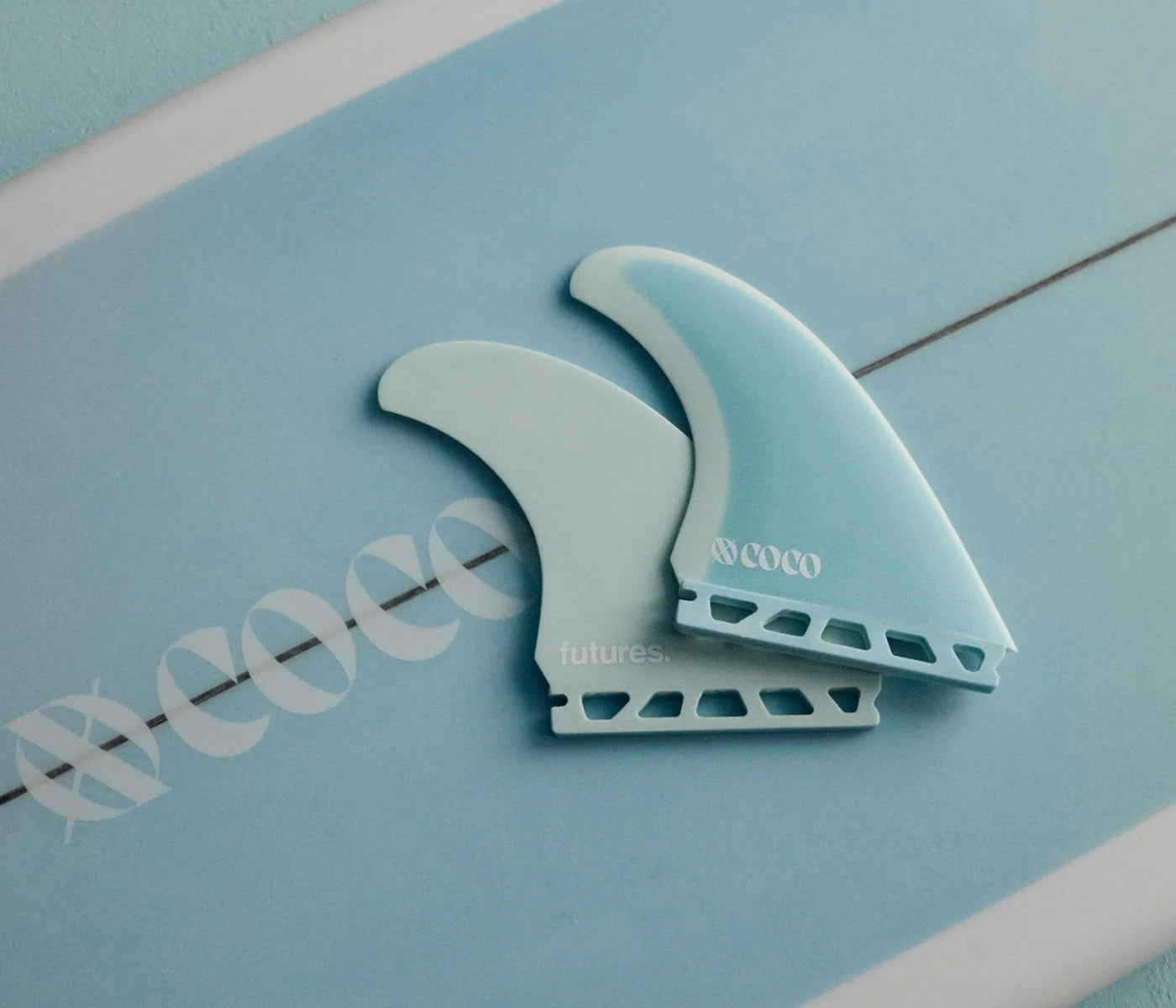 Futures XO by Coco HO Fibreglass Twin + 1 - Blue