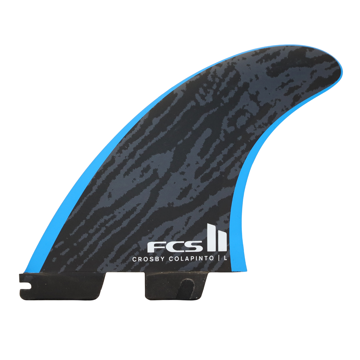 FCS II Crosby Colapinto PC Tri Fins - Black/Blue