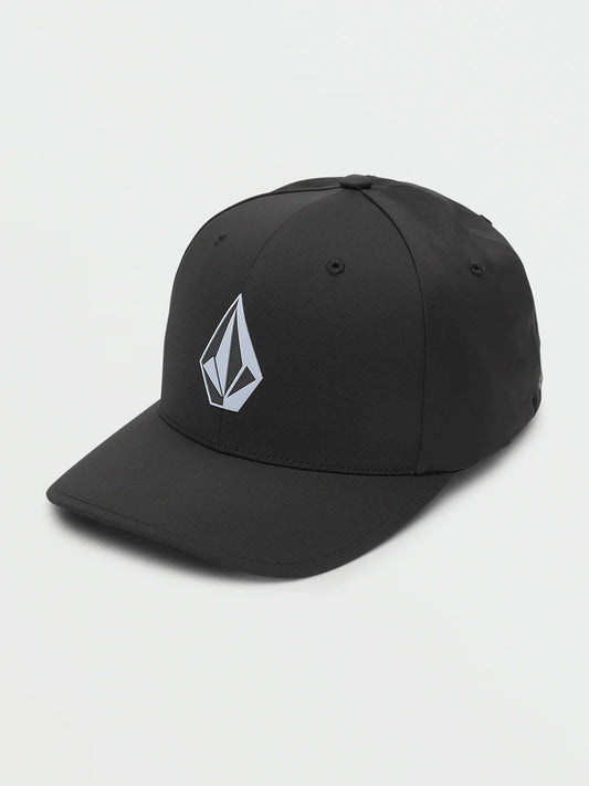 Volcom Stone Tech Flexfit Delta Cap - Black - Star Surf + Skate