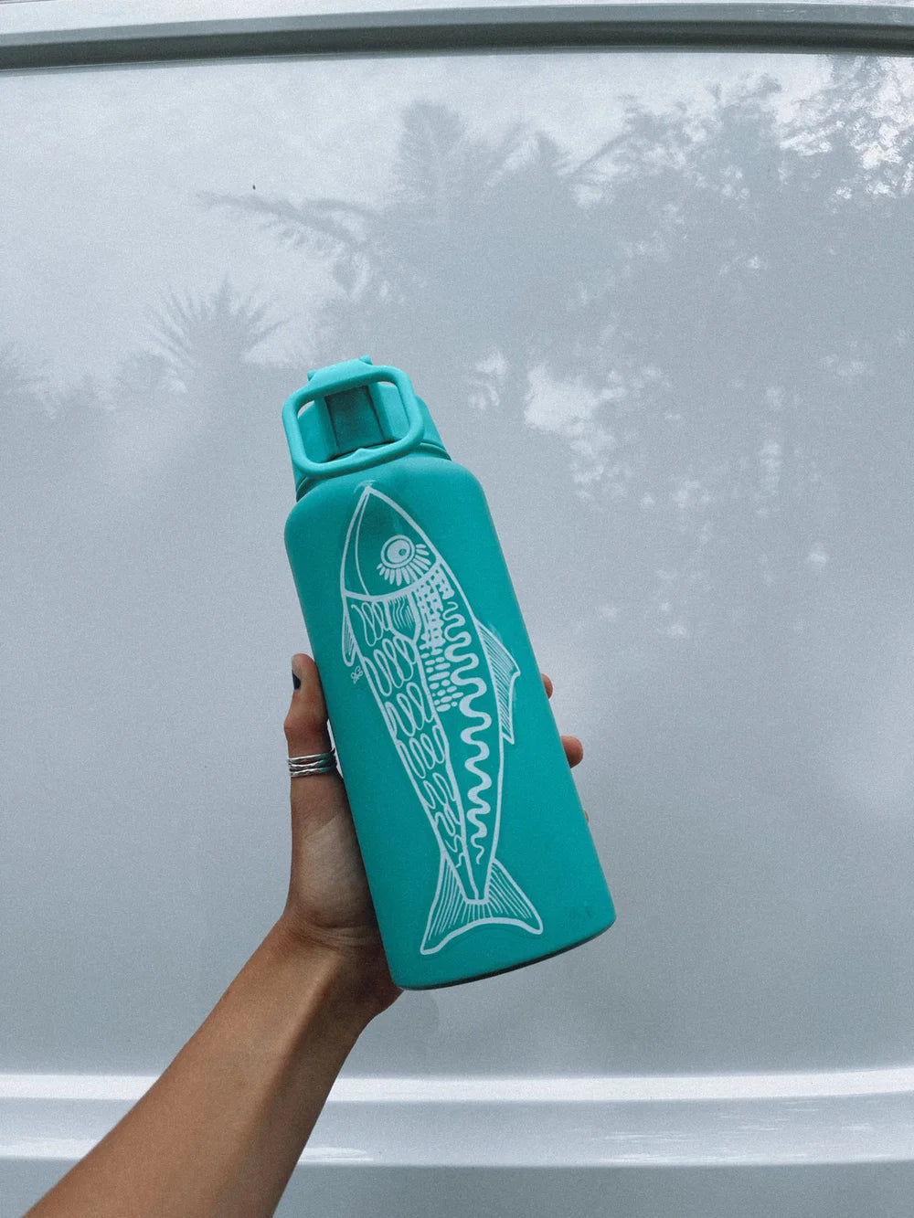 Sophie Fletcher Design Funky Fish Stickers - White - Star Surf + Skate