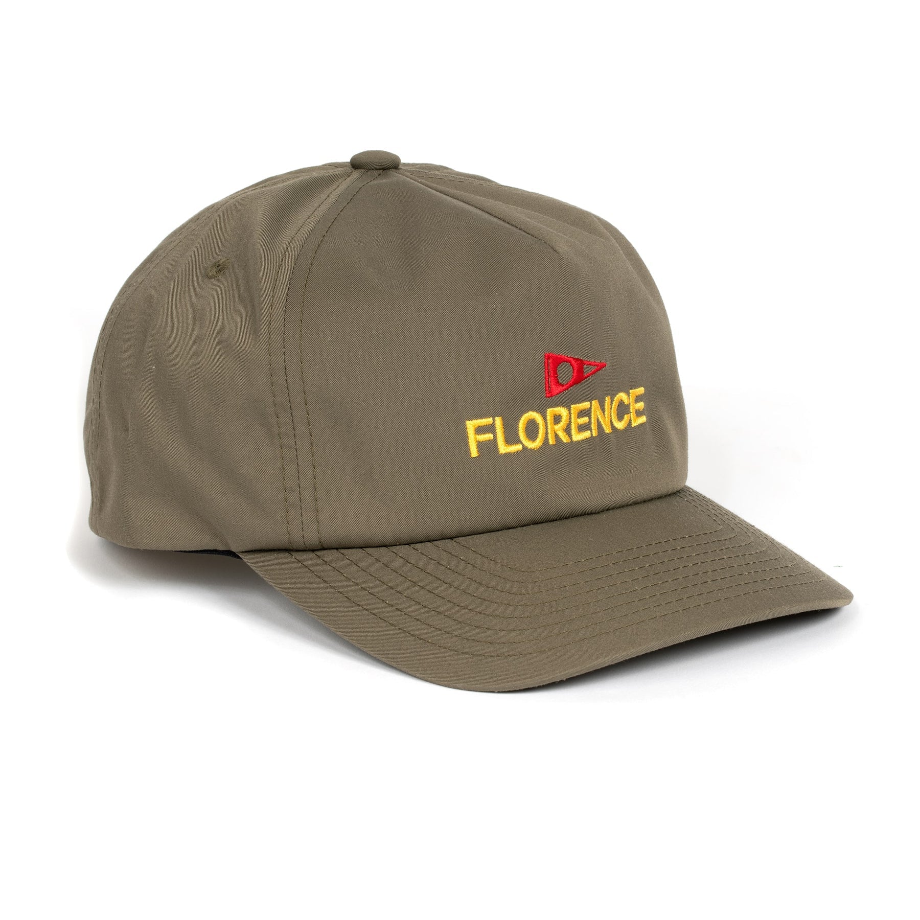 Florence Marine X Logo Twill Hat  - Burnt Olive - Star Surf + Skate