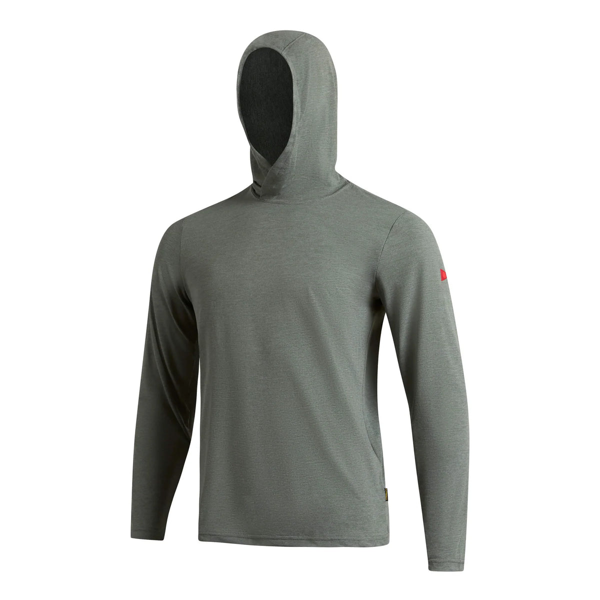 Florence Marine X Airtex LS Hooded Shirt - Heather Dark Sage