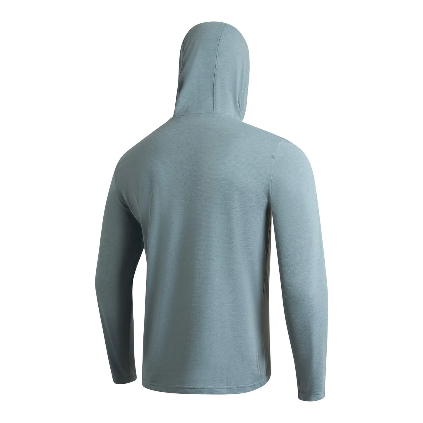 Florence Marine X Airtex LS Hooded Shirt - Heather Light Sea Blue - Star Surf + Skate