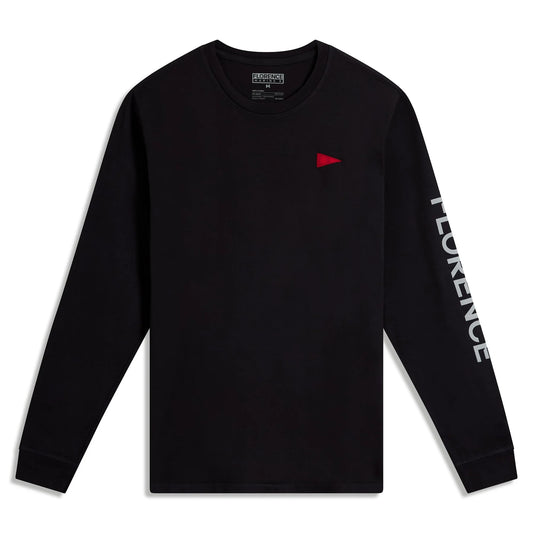 Florence Marine X Burgee LS Tee - Black - Star Surf + Skate