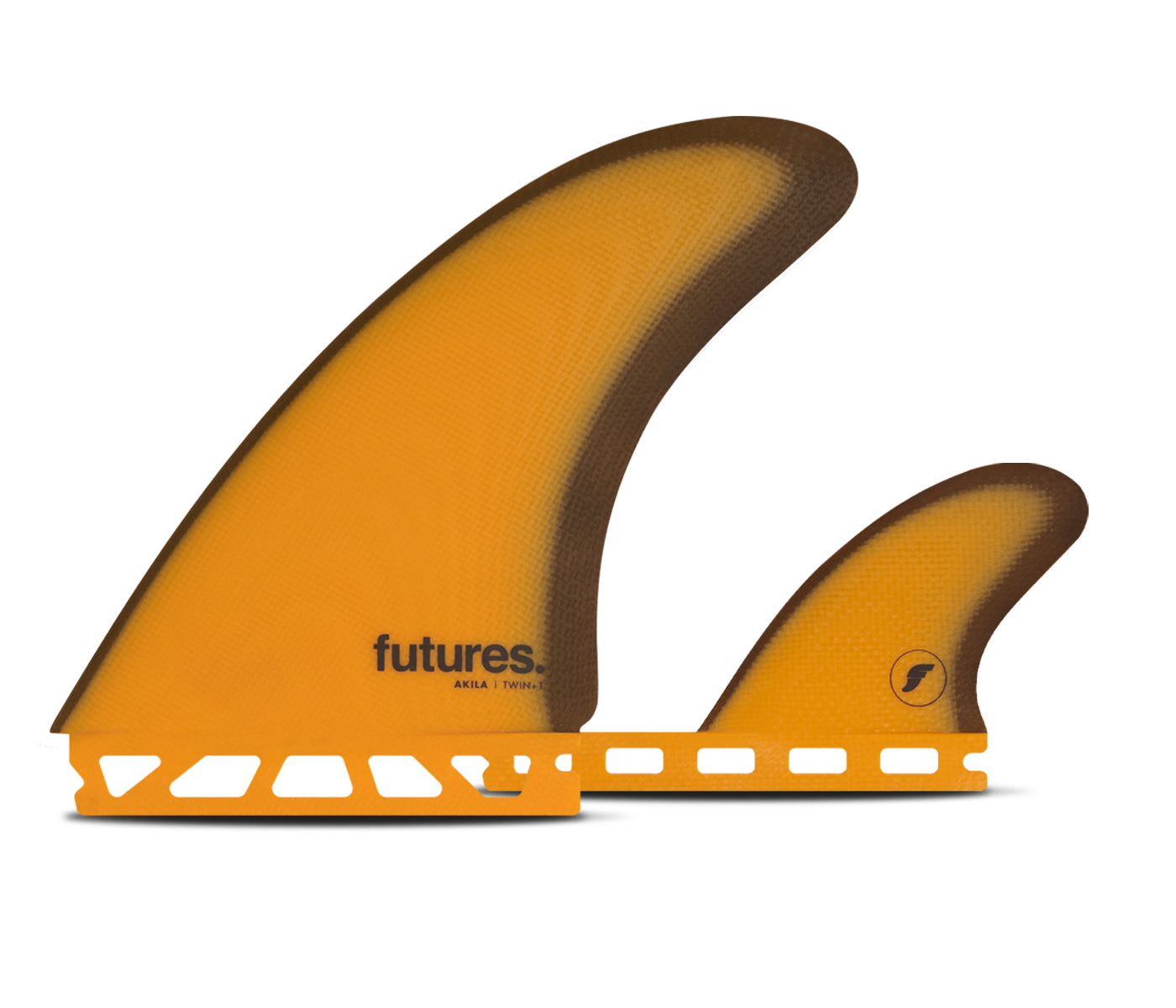 Futures Akila Aipa FiberGlass Twin + 1 - Orange/Brown - Star Surf + Skate