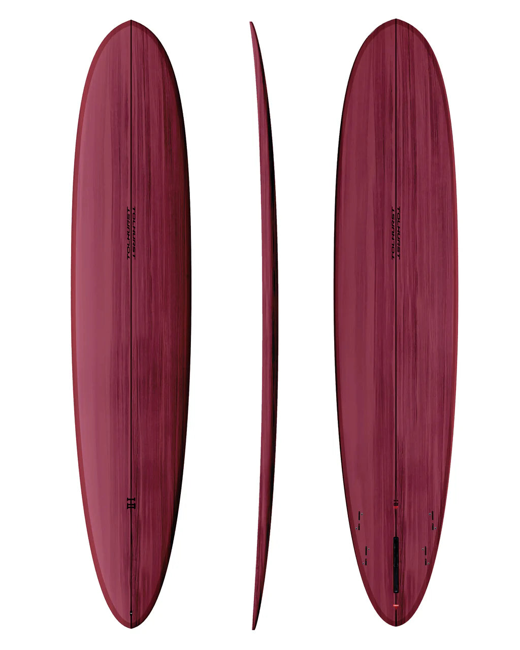 Thunderbolt Tolhurst Hi HP Speed - 9'1" - Maroon - Star Surf + Skate