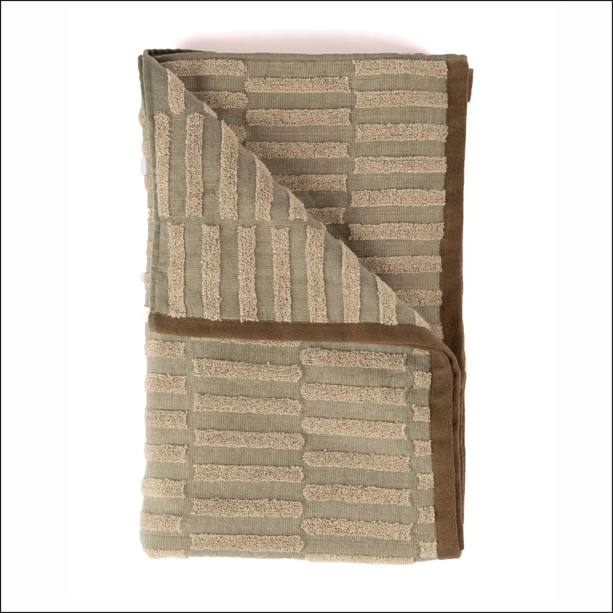 Layday Canyon Towels - Olive