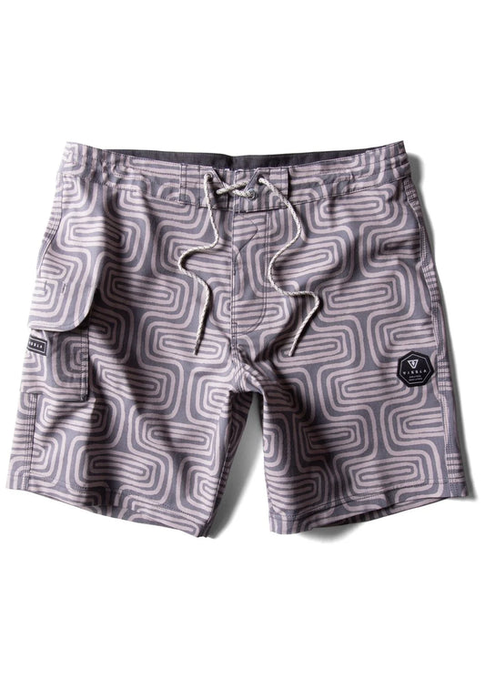 Vissla Congos 17.5" Boardshort - Dusty Rose - Star Surf + Skate
