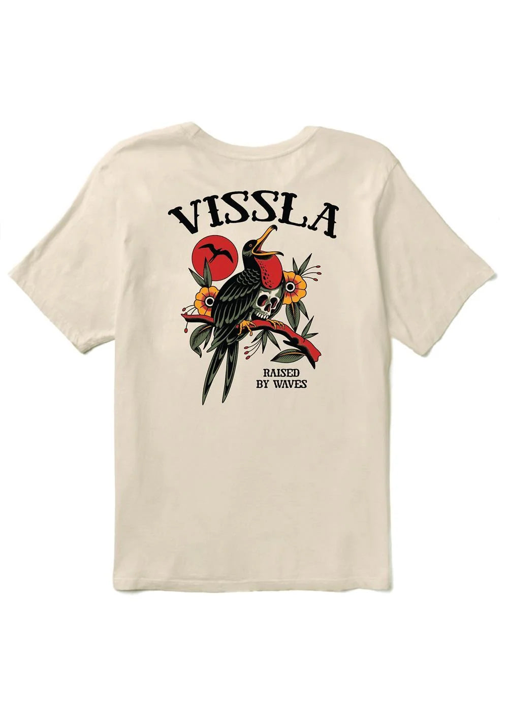 Vissla Island Bird Organic Blend SS Tee - Bone
