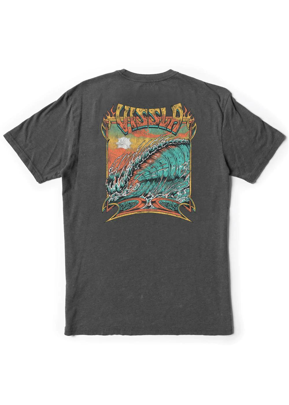 Vissla Drain Pipes Cosmic SS Tee - Phantom