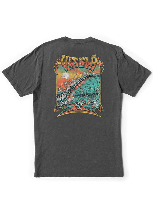 Vissla Drain Pipes Cosmic SS Tee - Phantom
