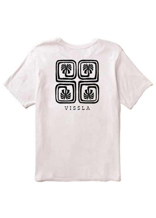 Vissla Lost Coast Swell Vintage SS Tee - White