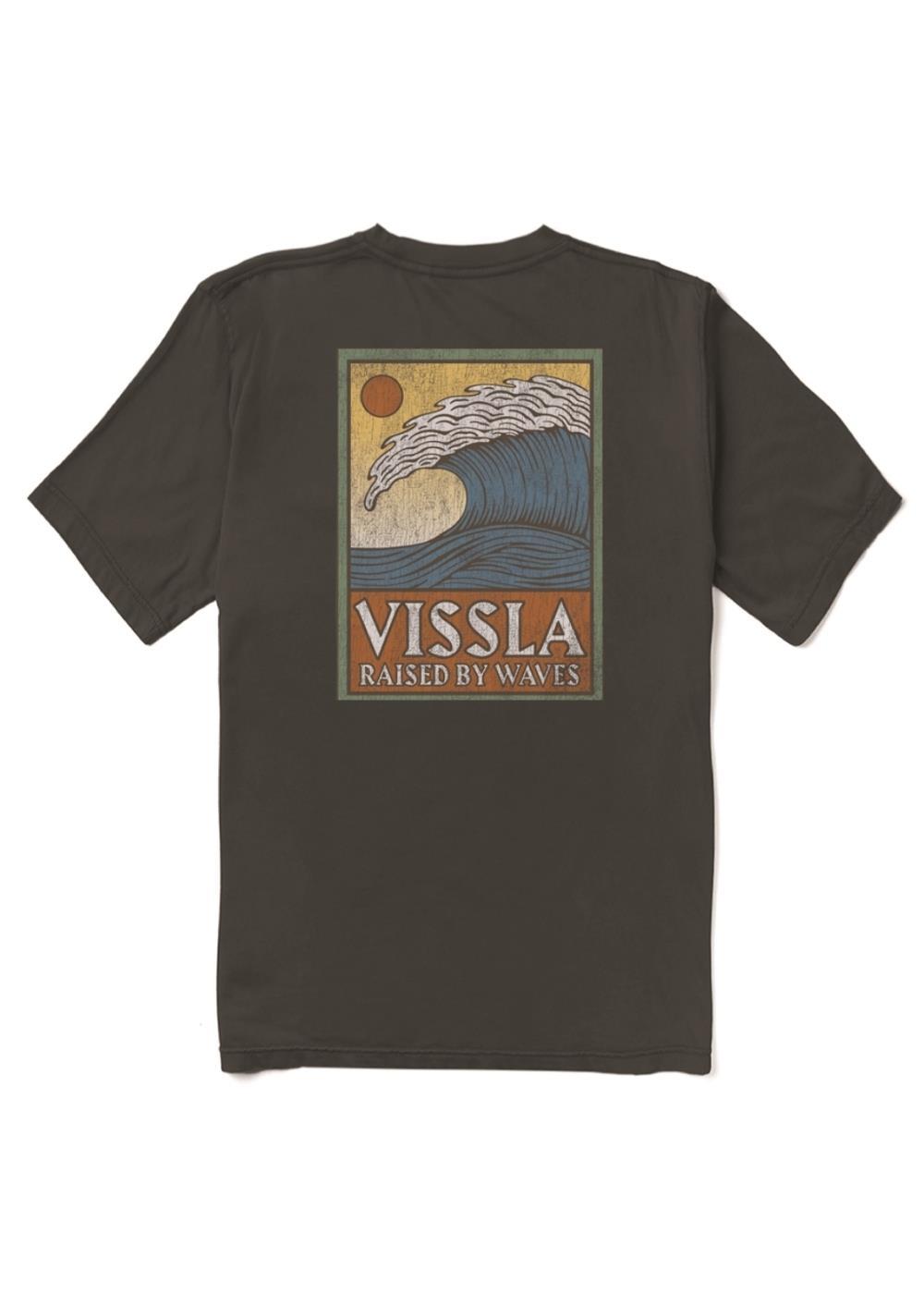 Vissla Peaky Swell Vintage SS Tee - Phantom