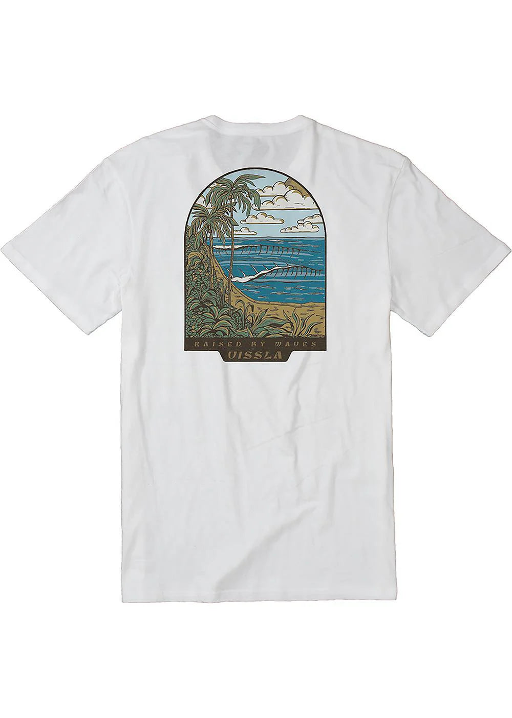 Vissla Cove Swell SS Tee - White - Star Surf + Skate