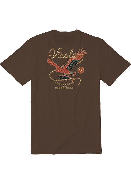 Vissla Scavengers Swell SS Tee - Chocolate
