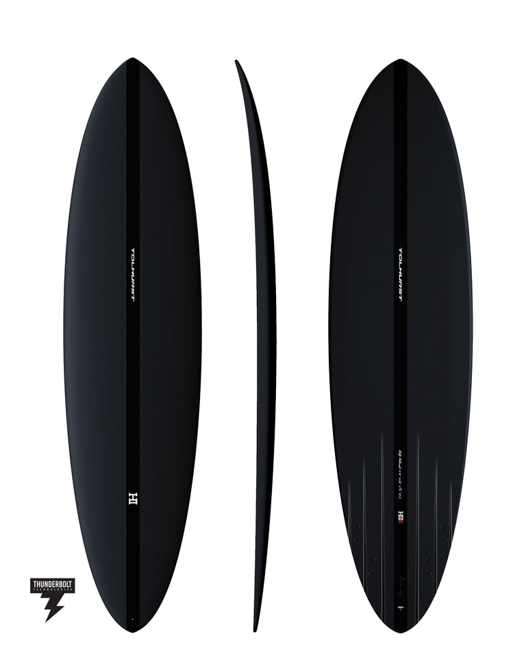 Thunderbolt Tolhurst Hi Mid 6 TBB - Black