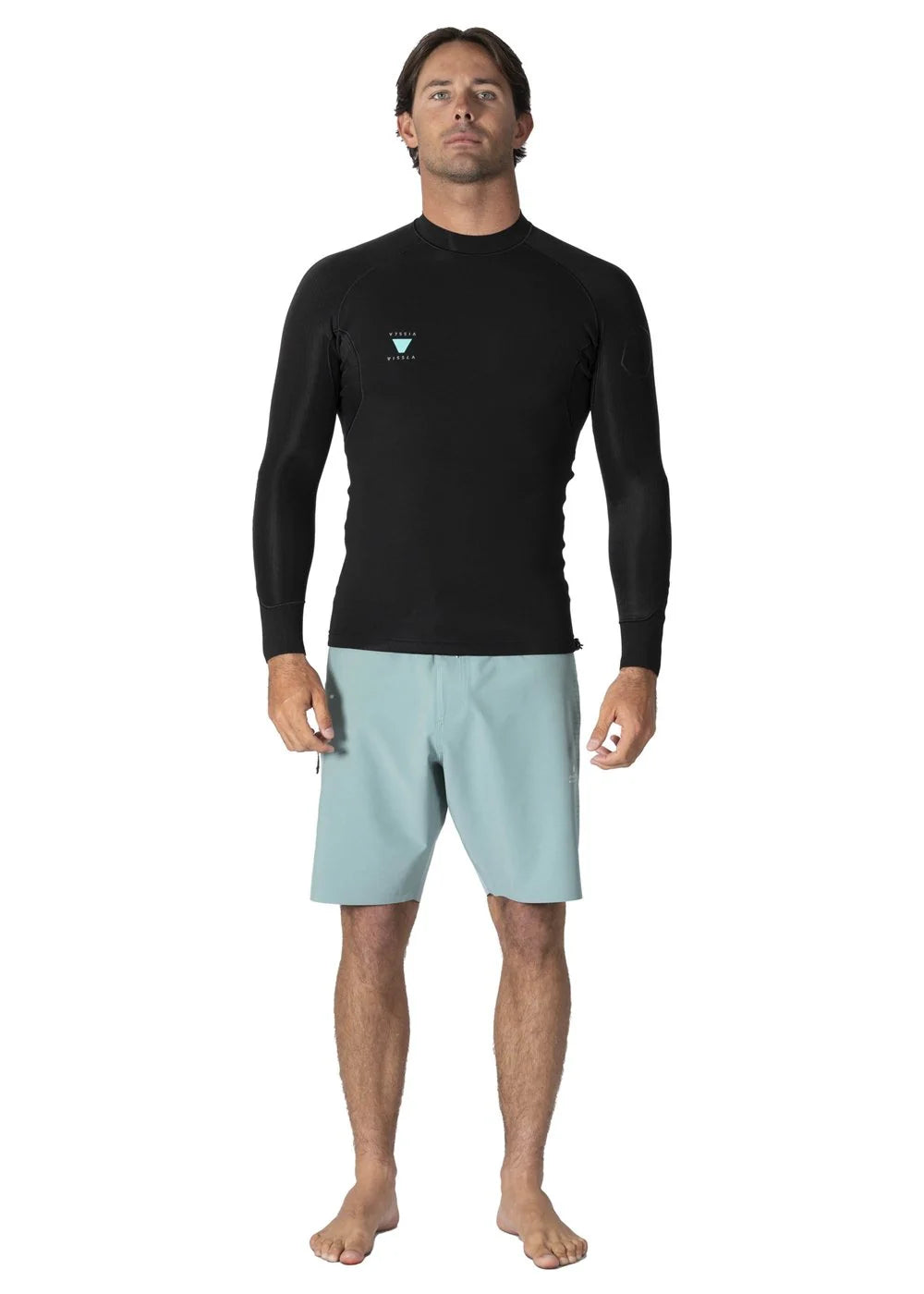 Vissla High Seas II 1mm LS Jacket - Black - Star Surf + Skate