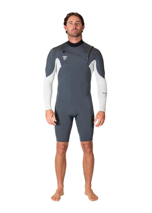 Vissla Natural Seas 2/2mm LS Spring - Coal - Star Surf + Skate