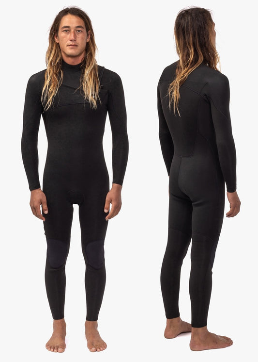 Vissla 7 Seas 3/2mm Chest Zip Full Steamer - Stealth