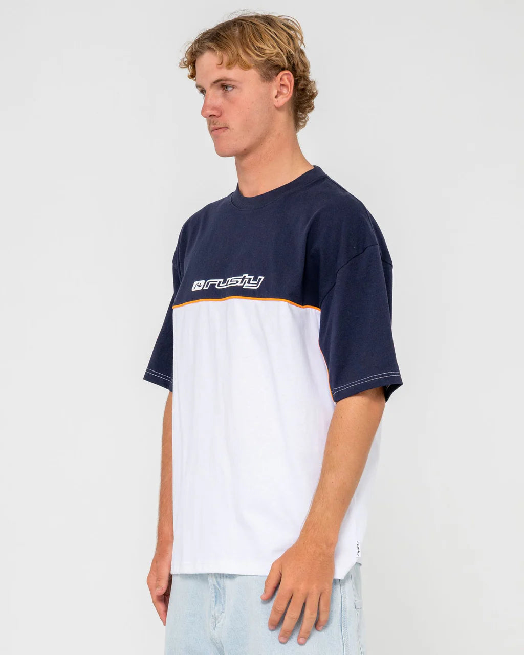Rusty Infinity SS Tee - White