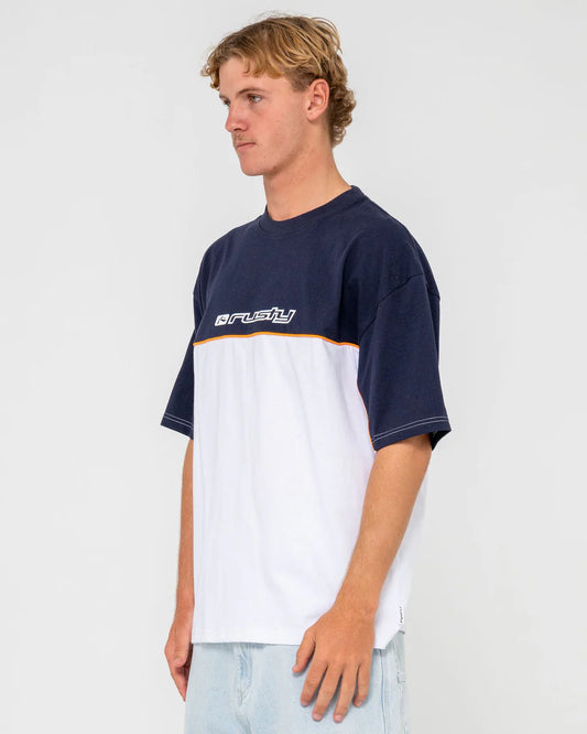 Rusty Infinity SS Tee - White