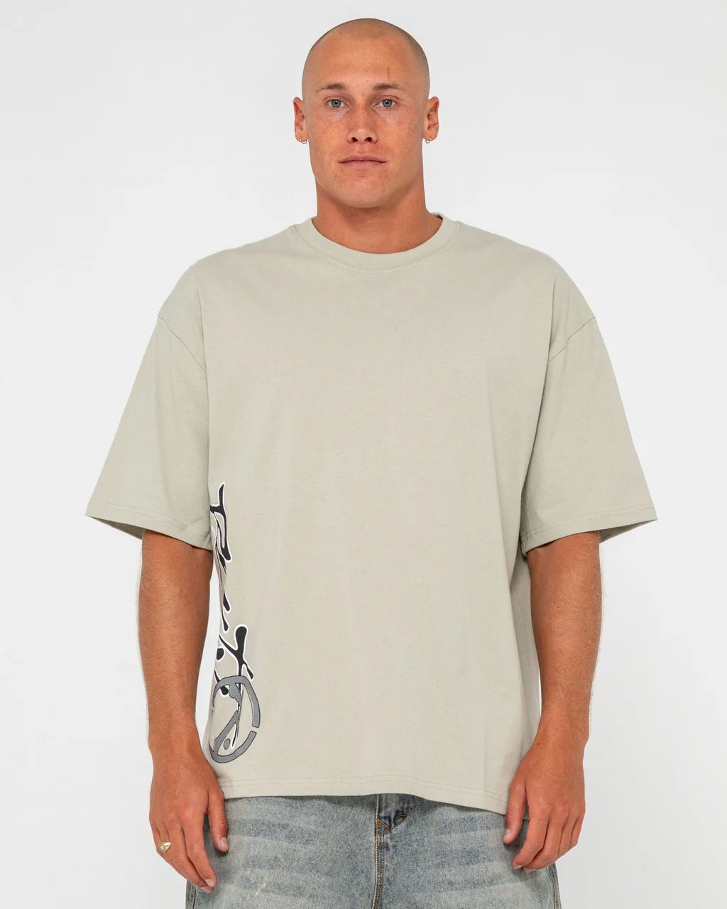 Rusty Spraya SS Tee - Abbey Stone