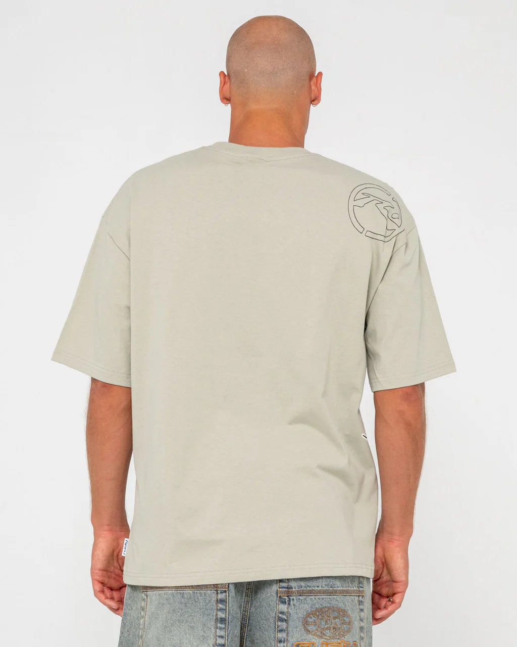 Rusty Spraya SS Tee - Abbey Stone
