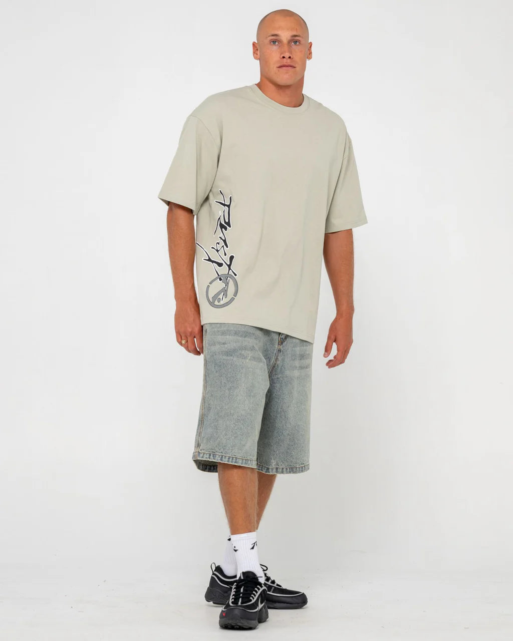 Rusty Spraya SS Tee - Abbey Stone