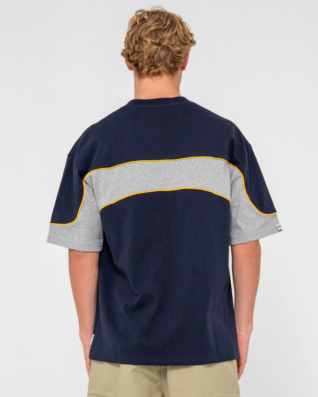 Rusty Kinetic SS Heavy Tee - Navy Blue