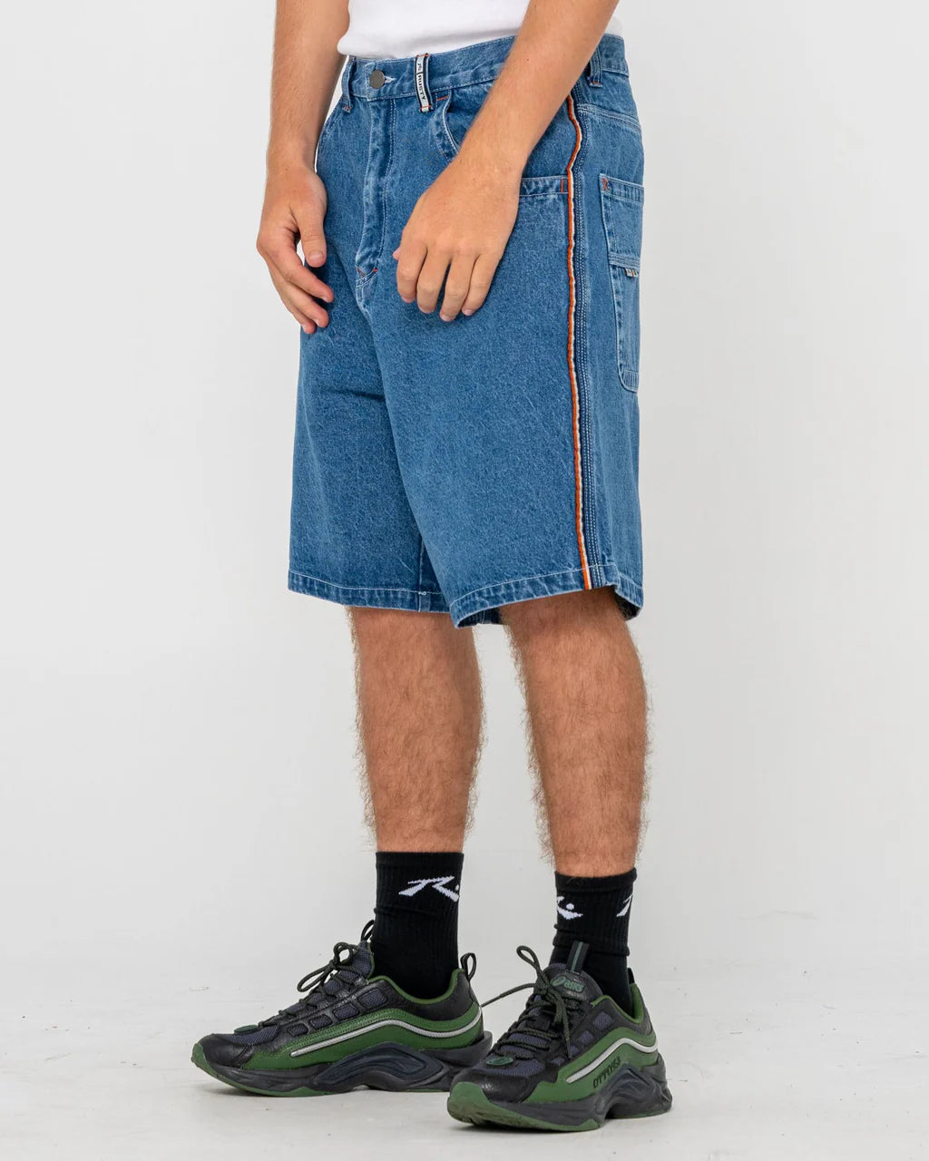 Rusty Flip Daddy 2.0 Jort - Middy Blue