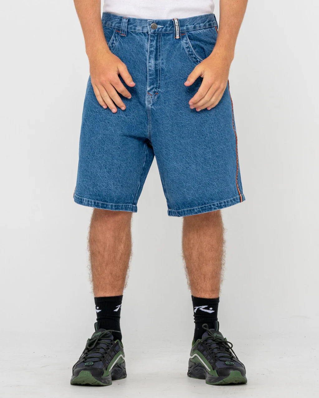Rusty Flip Daddy 2.0 Jort - Middy Blue