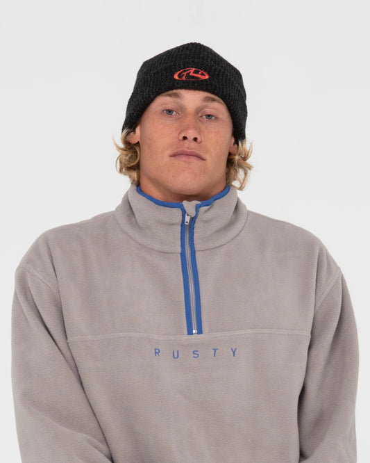 Rusty Steamer Fleck Thinsulate Beanie - Coal - Star Surf + Skate