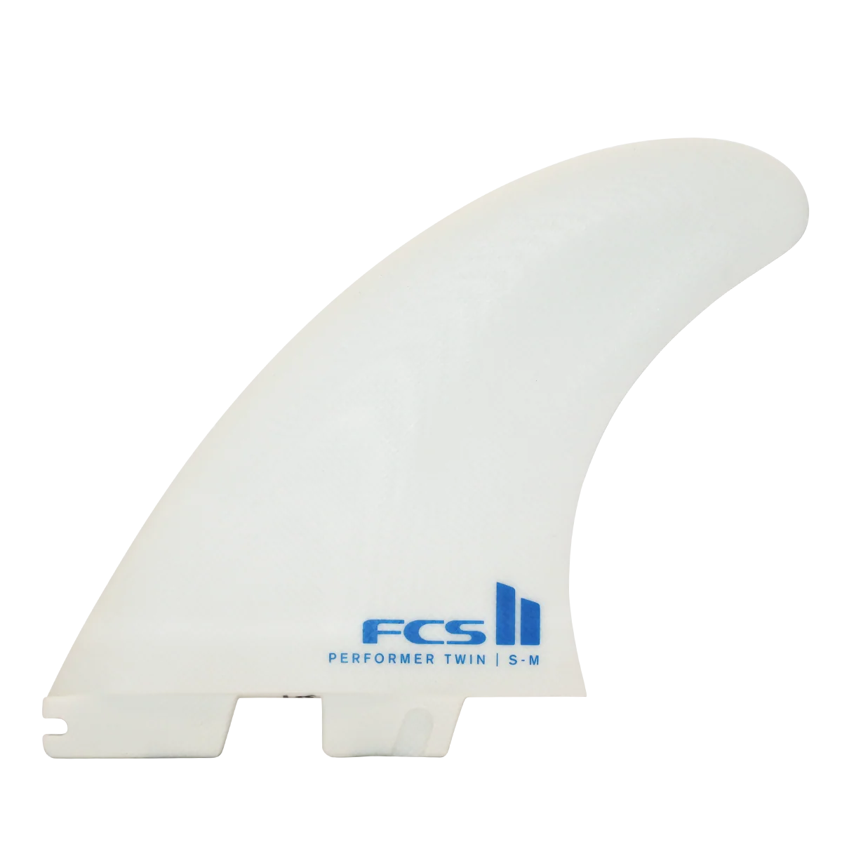 FCS II Performer Twin + 1 PG Fins - White