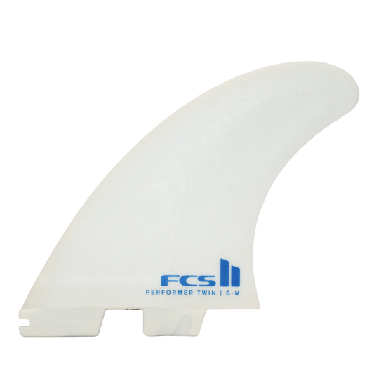 FCS II Performer Twin + 1 PG Fins - White